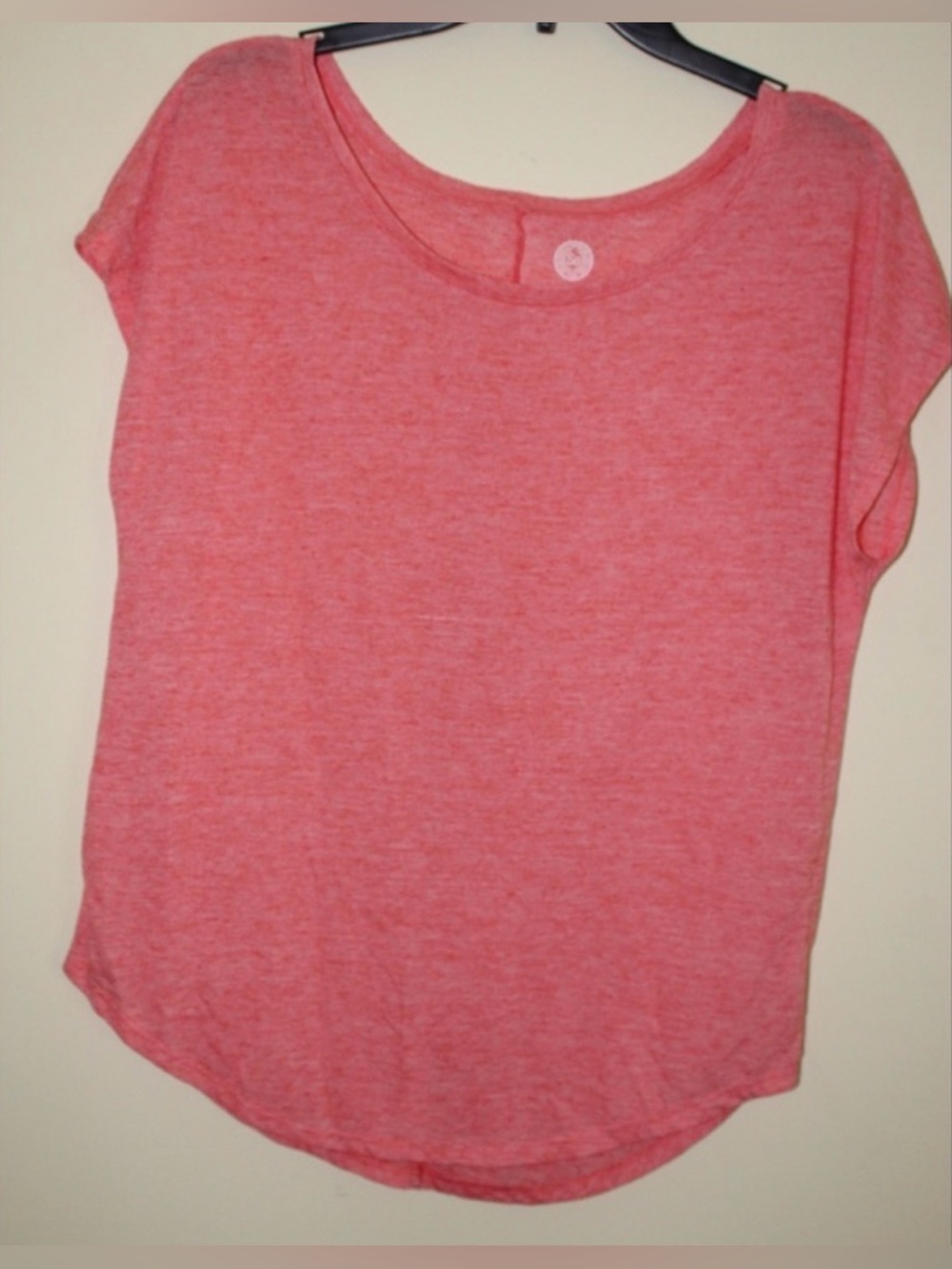SO | Dolman Hem Tee Pink Coral